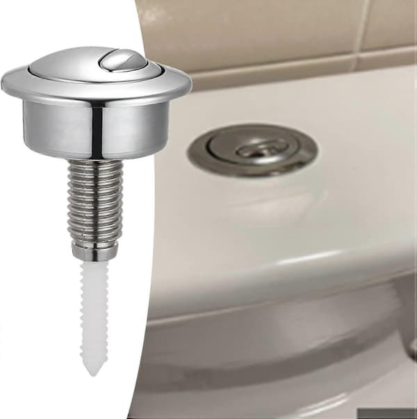 Dobbelt Trykknap Toiletskyld Til Siamp Optima 49, Toiletskyld Dele Til Twyford Vitra Med Trykknap [DB]