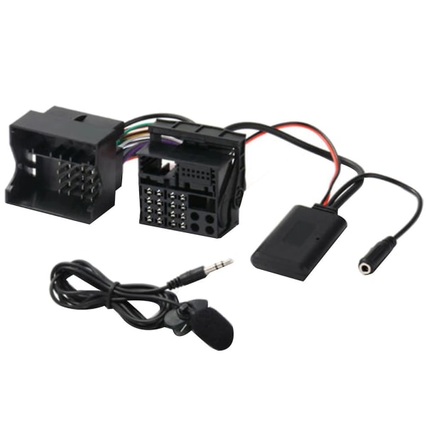För Opel Cd30 Mp3 Cdc40 Cd70 Dvd90 Headunit Install Full Harness Plug Mikrofon Handsfree Bluetoot [DB] black