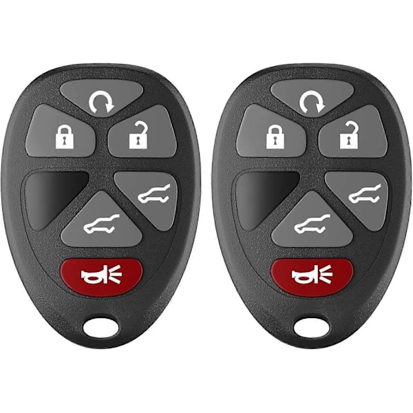 Bilnyckel Fjärrkontroll Nyckellös Entré Passar 2007-2014 Chevy Tahoe Suburban, 2007-2014 [DB]