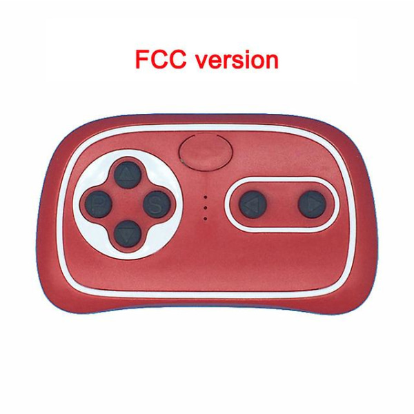 Wellye Børns Elektriske Legetøjsbil Bluetooth Fjernbetjening, Controller Med Jævn Startfunktion 2.4g Bluetooth Transmitter [DB] FCC RC red