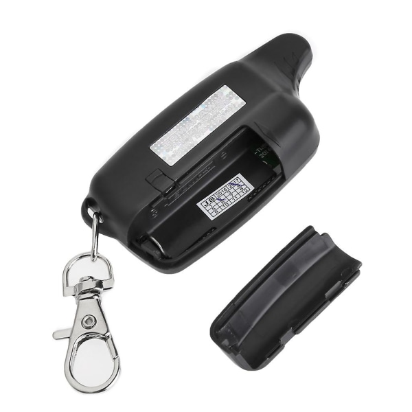 Tw9010 Lcd fjernbetjening til nøglering nøglering til køretøjssikkerhed Bilalarm Sy [DB]