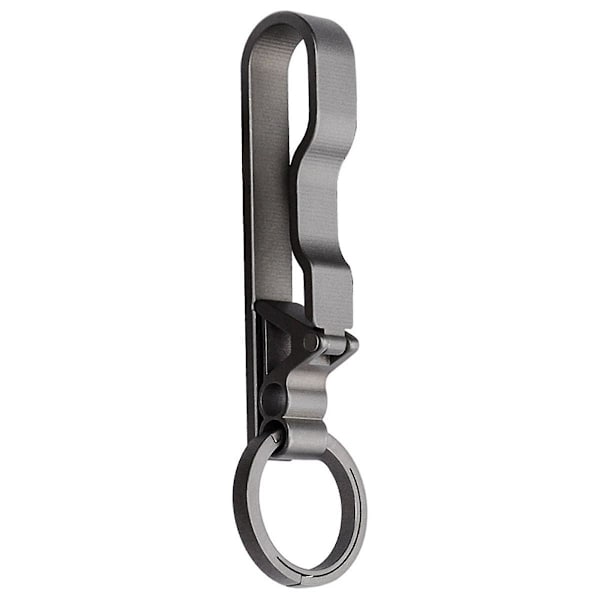 Titanium Bæltespænde Titanium Taljeklemme Nøglering Tilbehør Nøglering Holder Udendørs Bærbare Værktøjer