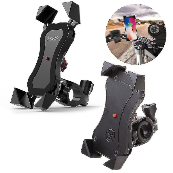Sykkel Mobiltelefon Holder Universal Motorsykkel Smartphone Mount Support Stand Bracket
