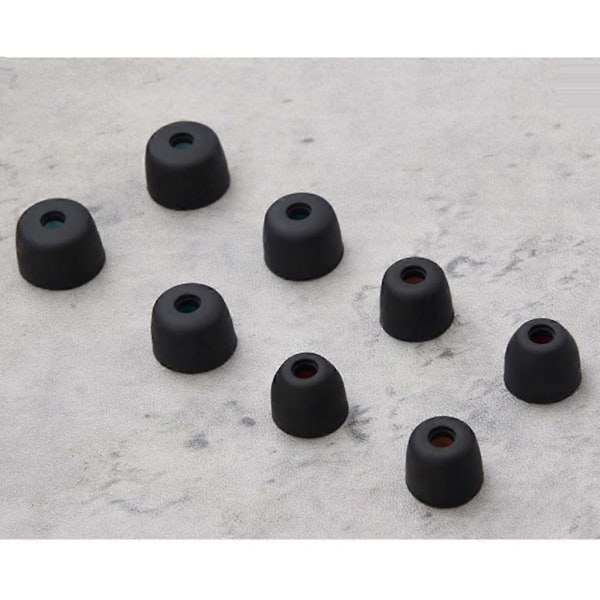 Bløde Silikonørepropper til WF 1000XM5 Antislip Bløde Ørepropper Ørepropper Dæk [DB] Black