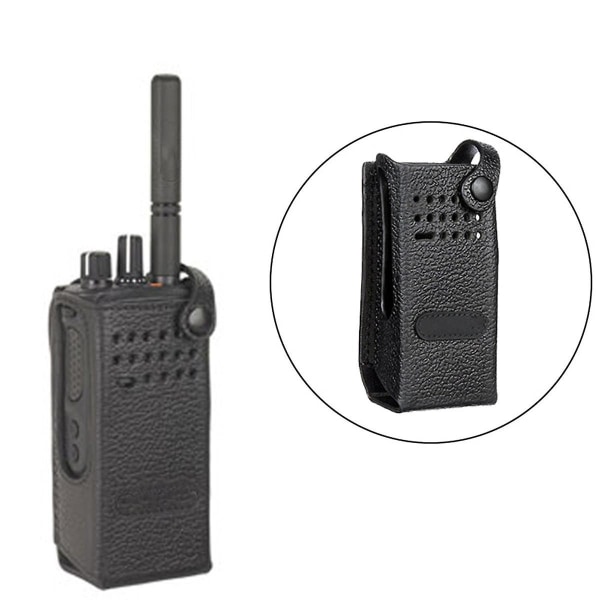 Pmln5839 Walkie Talkie Hård Läder Bärväska För Xpr7000 Xpr7350 Xpr7350e Dgp8050 Dp4400 Dp4401 R