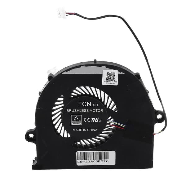 2 STK CPU + GPU Køleventilator til Strix GL503 GL503V GL503VD FX503VD FX503 5V [DB] Black