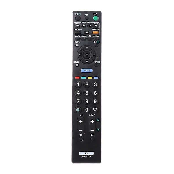 RM-ED011 Fjärrkontroll Ersättningskontroll för Sony Bravia TV RM-1028 RM-791 RM-892 RM-816 RM-893 RM-921 RM-933 [DB] Black