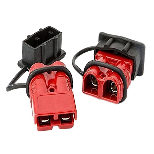 350a 2/0 Awg Batteri Strømstik Kabel Hurtigforbindelse Afbryder Kit Til Anderson Stik Til Atv Spil Grå