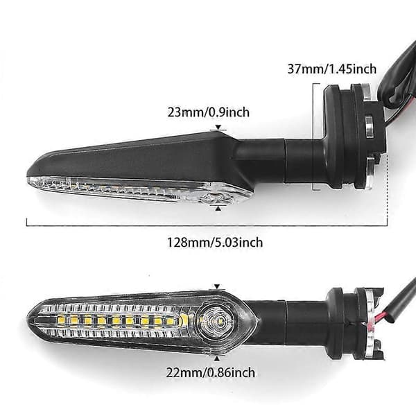 For MT07 Tracer LED Blinklys Indikator Lys til YZF [DB] 30 ABS