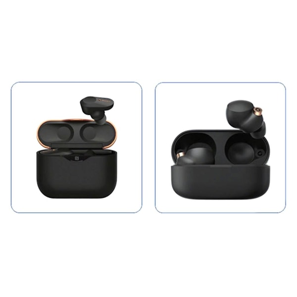 1 set öronproppar för Wf-1000xm4 Wf-1000xm3 öronsnäckor mjuka öronproppar transparenta [DB] XS