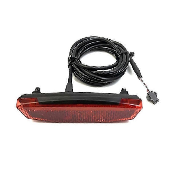 6-60V Elektrisk Sykkel Baklys Elektrisk Sykkel LED Baklys Varsellampe Nattsikkerhetssykling [DB]
