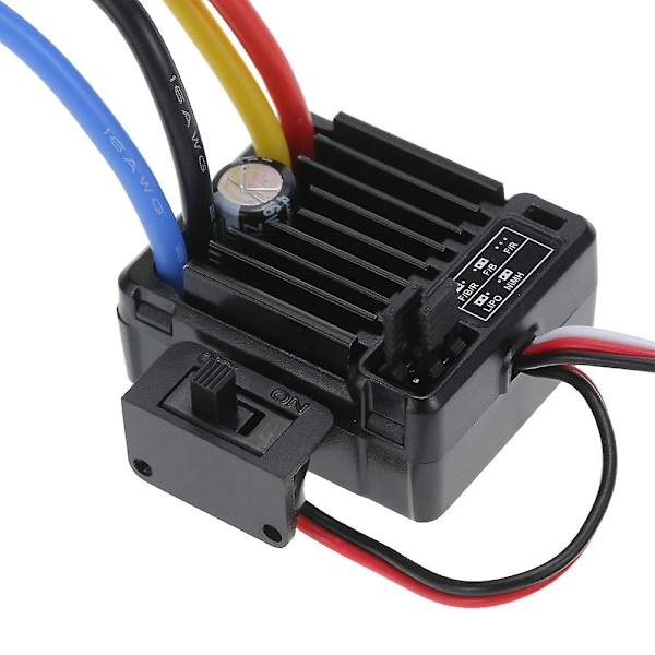 WP-1060-RTR Vandtæt Børstet 2S-3S 60A ESC til 1/10 Tamiya Traxxas Redcat HSP HPI RC Bil [db]
