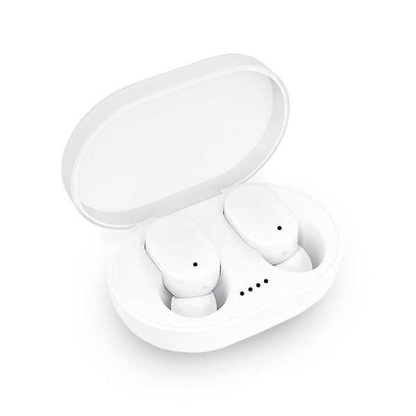A6s Bluetooth-hörlurar True Wireless In-ear Bluetooth 5.0 Ljud (vit)