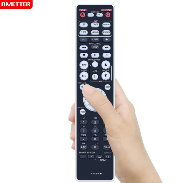 Ny Rc002pmcd til Marantz Audio Cd-afspiller Fjernbetjening Cd6007 Pm6007 Pm7000n Cd5005 Pm5005 [DB]