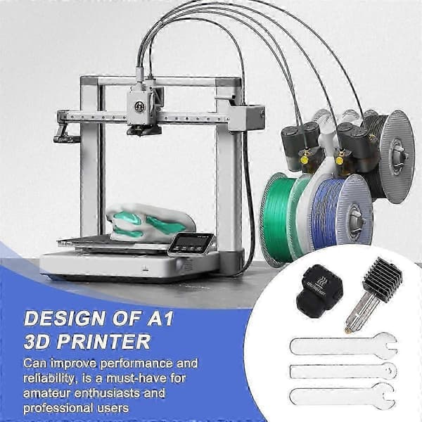 Hotend-sæt til A1 Mini dyse Hot End-samling 0,6 mm hærdet ståldyse til A1 3D-printerdel[DB]