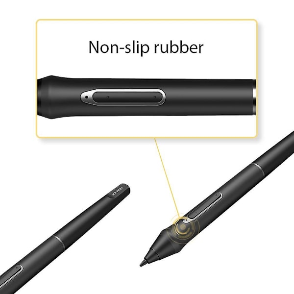 Xp-pen P02s Genopladelig Batteri Stylus Til Artist 16 Pro, Artist 22 Pro, Artist 22e Pro [DB]