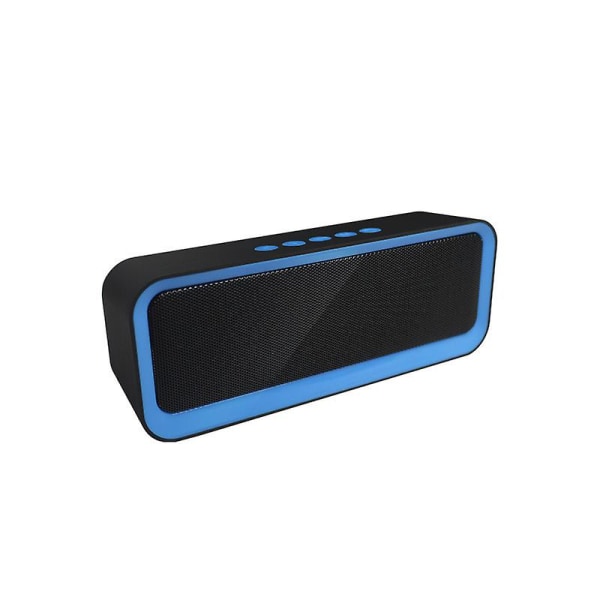 Trådløs Bluetooth-højttaler, bærbar udendørs stereohøjttaler med subwoofer DB Blue