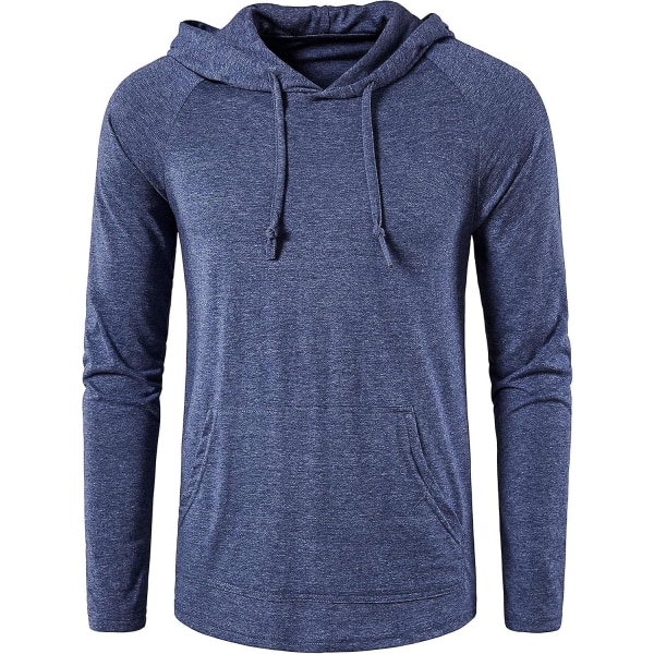 Herre Gym Trenings Aktiv Lang Ermet Genser Lett Hoodie - Casual Hettegensere