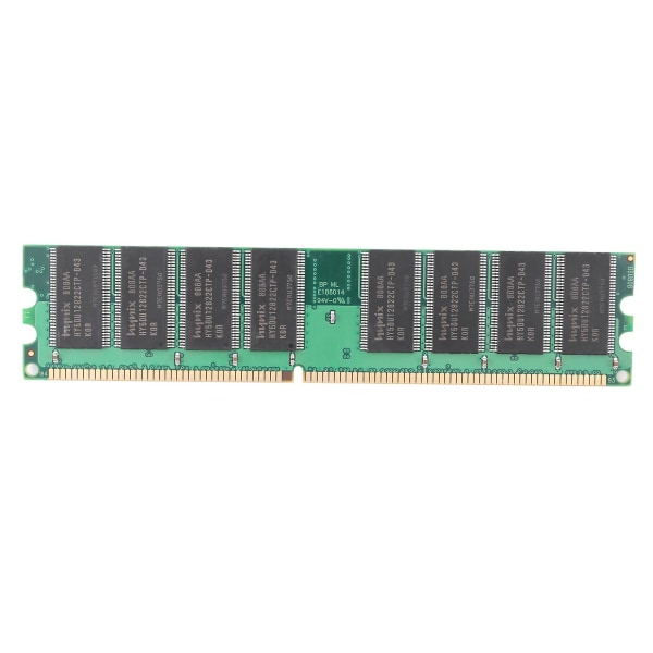 DDR 1 Gt tietokoneen muisti RAM DDR1 pöytätietokone Pc3200 400mhz 184 nastaa Non-ecc tietokoneen Memoria-moduuli [DB] Green