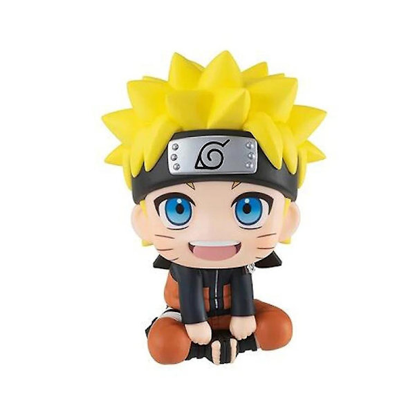 9cm Naruto Anime Figur Uzumaki Naruto Kakashi Uchiha Sasuke Itachi Söta Leksaker Q Figurals Action Figurine Modell Db Uzumaki NARUTO