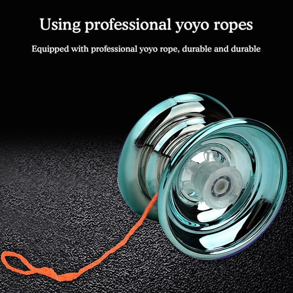 Professionel Yoyo Bold, Magisk Legetøj, Magisk Metal Magisk Trick, Holdbar Metal Yoyo Return Db L Red