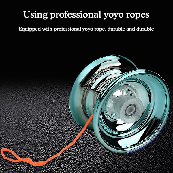 Professionell Yoyo-boll, magiskt leksak, magiskt metalltrick, hållbar metall Yoyo Return Db L Golden