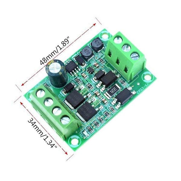 DC 4V-60V Høyeffekt 400W MOS Rør Mosfet Trigger Drivmodul Høy / Lav Nivå [DB]