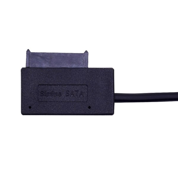 Sata 7+6pins til usb-kabeladapter Usb2.0 Sata-adapter 13pins bærbar PC-konverter [DB]