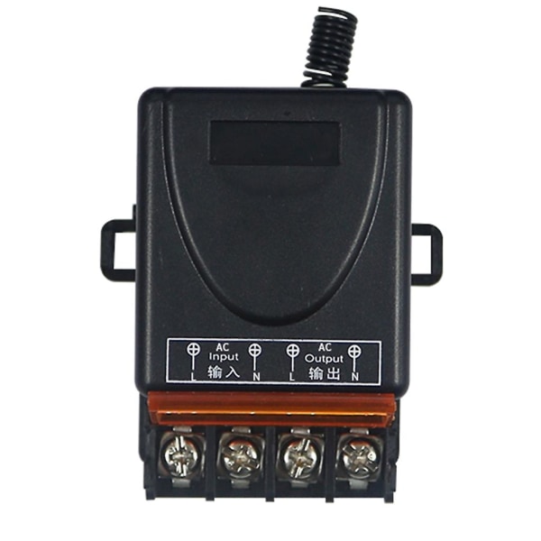 315/433mhz industriel fjernbetjening Ac85-250v 1ch Rf trådløs fjernbetjeningskontakt [DB] Dual remote control 315MHz