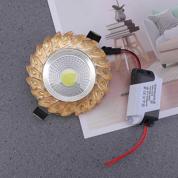 Hvidt lys lampe 3W LED loft downlight til belysning assorteret farve[DB]