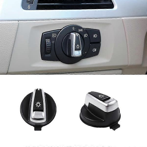Til 3-serie E90 E91 Lci X1 E84 E88 E82 Forlygte Kontakt Rotationsknap 9169405 61319169405 [DB] black