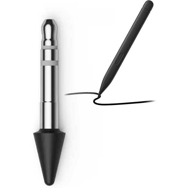 Udskiftningsspids/pen til Microsoft Surface Slim Pen 2 - 1 stk., sort - Slim Pen 2 udskiftningsspids/pen