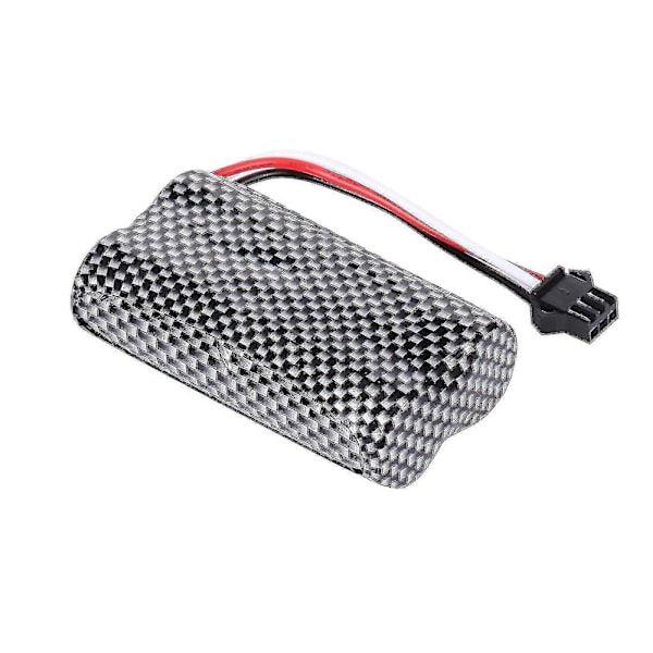7.4v 1200mah Li-ion Batteri For Rc Biler Stuntbiler Med Sm-3p Plugg [DB]