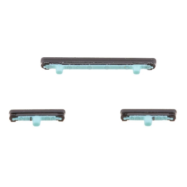 For Samsung S8/s8+, på/av-knapp + volumkontrollknapper erstatning svart [db] Black