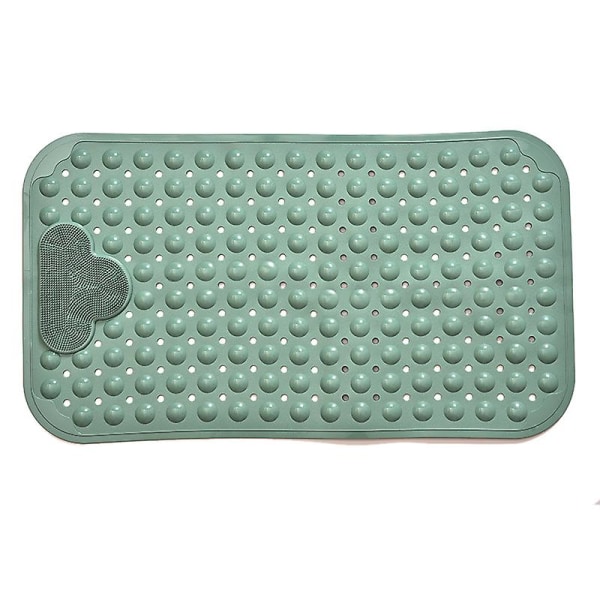 Mint Green Bathtub Mat Non Slip Bath Mat For Tub With Drain Holes