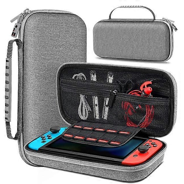 För Nintendo Switch Fodral Portabelt Handhållet Skyddande Bärväska För Nintendo Switch Konsol För Nintendo Switch Tillbehör [db] grey