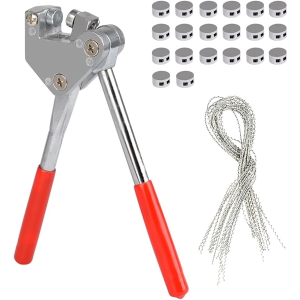 Tångset för blyförsegling 10 mm diameter säkerhetsblyförsegling