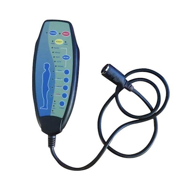 8-nastainen naarasliitin kaukosäädin hierontatuolin sähköiselle nostotuolille, käsiohjain 12VD75 jy [db] with heating function