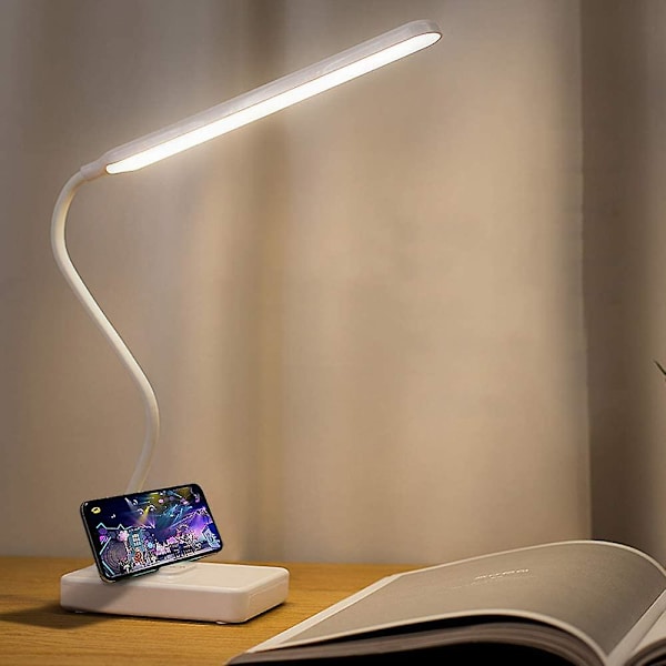 e Bureau e Lecture Led Sans Fil Rechargeable Usb Batterie 2000mah, Tactile Dimmable Intensit 3 Couleurs ,e Table Enfant Chambre Chevet DB