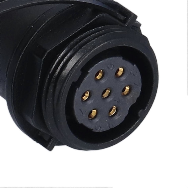 Ilmailupistokeliitin IP68 Vedenpitävä Liitin Uros Naaras Jatkopääte 380V SP207 Pin [DB]