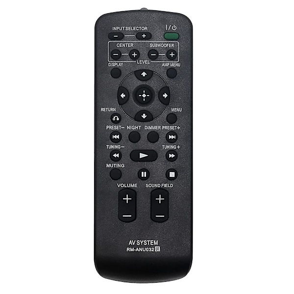-ANU032 Kaukosäätimen Vaihto Teatterijärjestelmälle RHT-G900 RHT-G1500 RHTG900 RHTG1500 [DB] Black
