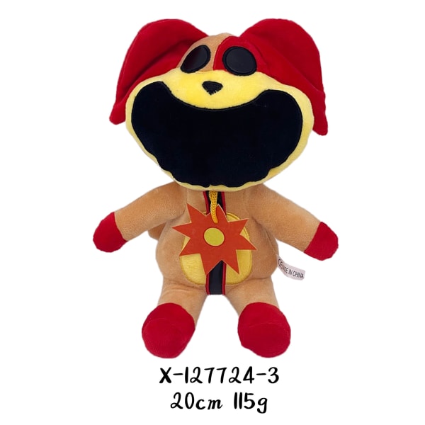 Poppy Playtime Poppy's Game 3 Smilende Critters Dukke Plys Legetøj [DB] Puppy Asahi 20cm