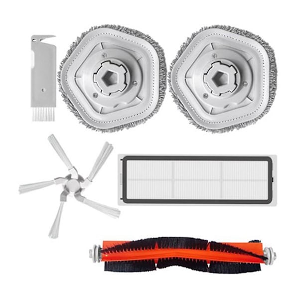 Självrengörande robotdammsugare och mopphuvudborste, sidoborste, Hepa-filter, moppdynor, delar för hemmet [DB] As shown
