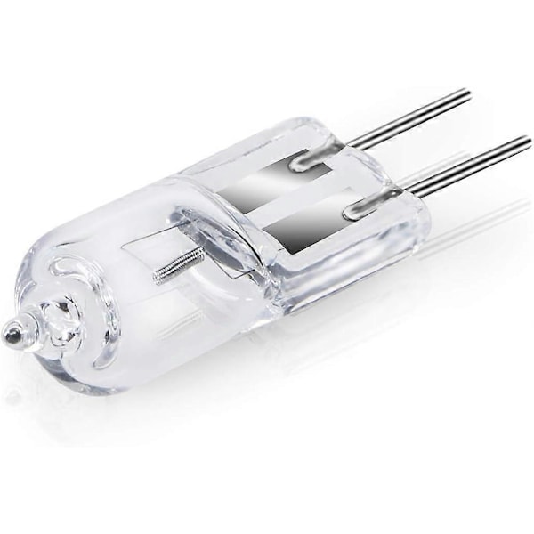 Halogeenilamput G4 20W 12V, lämmin valkoinen 2800K, himmennettävä läpinäkyvä kapseli 10 [kpl]