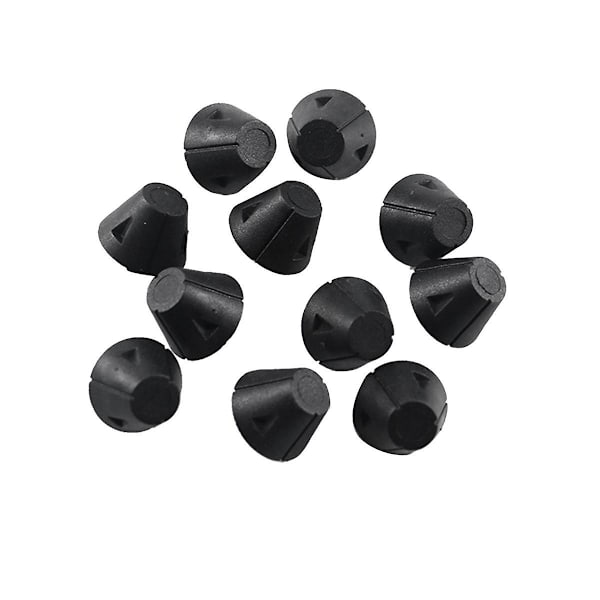 25 kpl Jalkapallokengän Vaihtopiikit 13mm Jalkapallokengän Piikit 5MM Kierteitetyille Juoksukengille Db Black