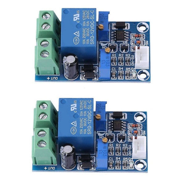 2 stk. Modul 12v Lav Spenning Avskjæring Automatisk På Ved Gjenoppretting Modul [DB]