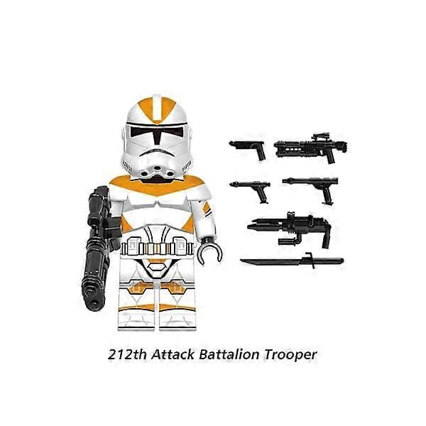 8 stk. Star Wars Byggeklods Tilbehør Minifigur Samling, legetøjsdele. [DB]