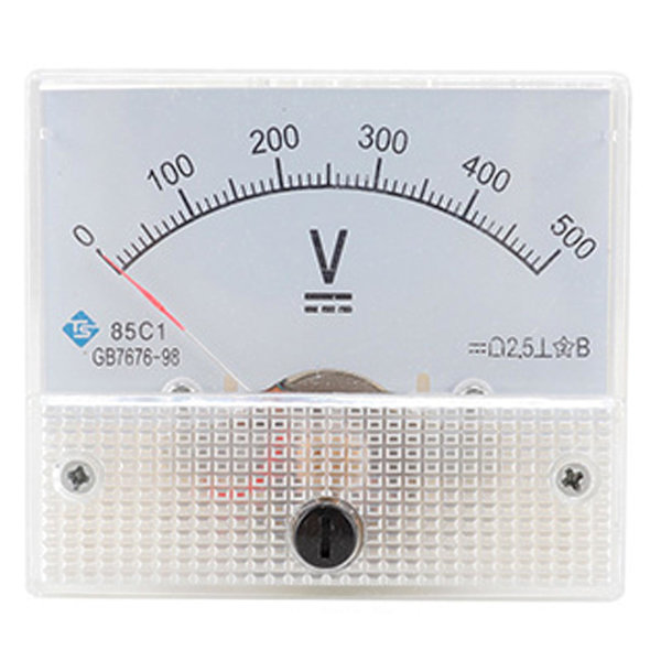 85c1 Analog DC Flush Mount Instrument Analog Panel Voltmeter