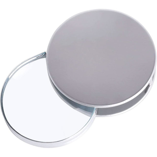 20x Vikbar Fickförstoringsglas med Metallfodral Vikbart Läsförstoringsglas Bärbar db