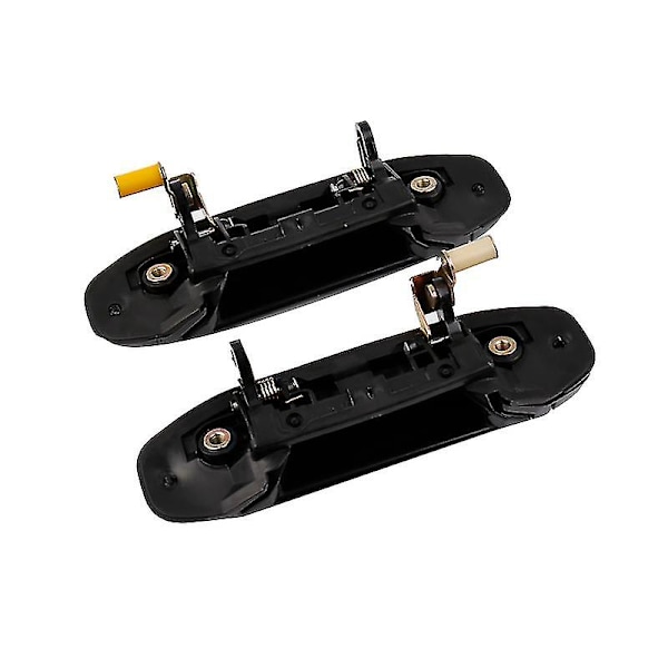 2 stk Bakdørhåndtak til bil for Montero Pajero V46 V31 V32 V33 1992-2000 [DB] black